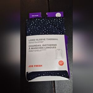 NEW IN PACKAGE girl's size large (10/12) Joe Fresh thermal top and pants